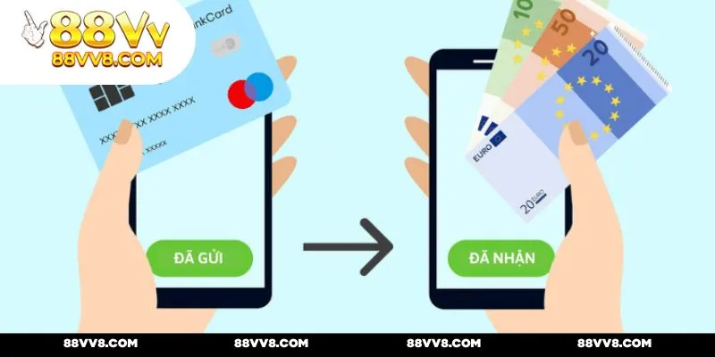 Nạp tiền 88VV đa cách thức vô cùng tiện lợi