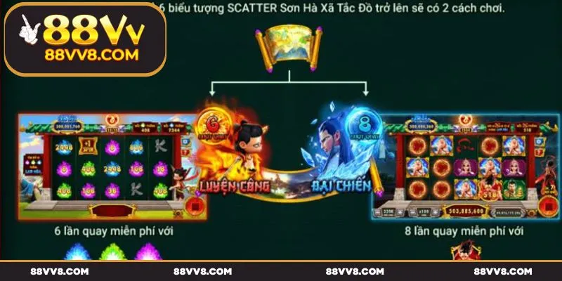 Trò chơi có tỷ lệ Jackpot ấn tượng ở cả biểu tượng thường và VIP