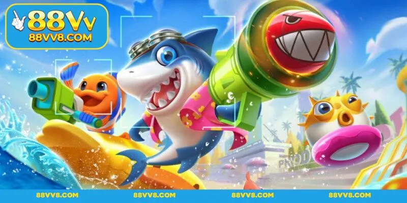 Trò chơi Rainbow Fish Bắn Cá có đồ họa ấn tượng